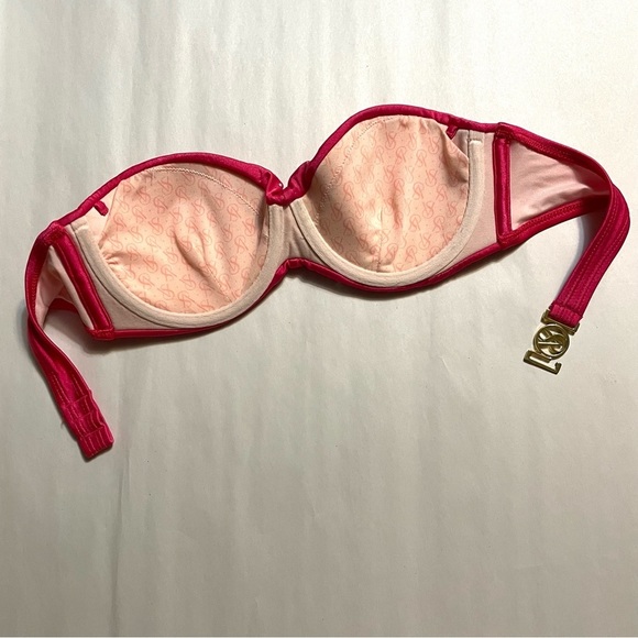 Y2k Vintage Victoria’s Secret Bandeau Swim Top Sz S - Picture 5 of 8